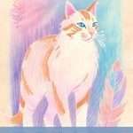 Quantum Cat Healing Oracle Card 5a